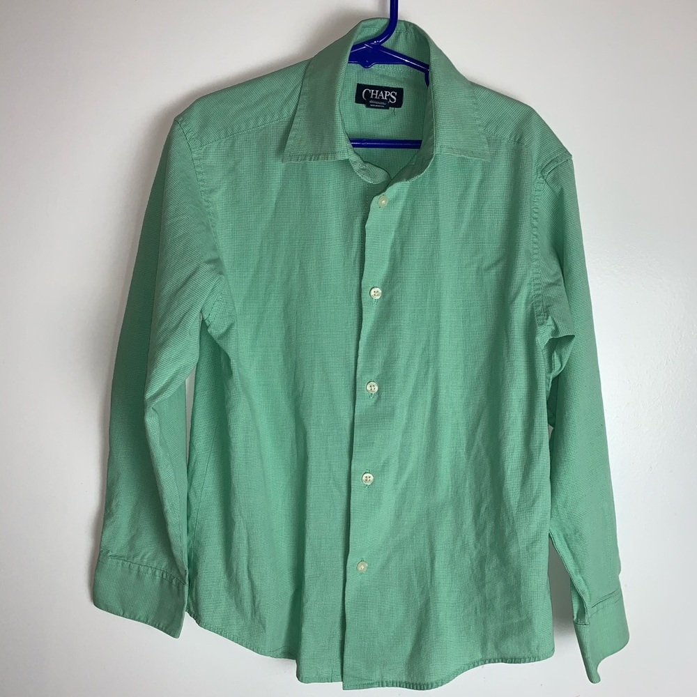 CHAPS kids long sleeve shirt. Size 8